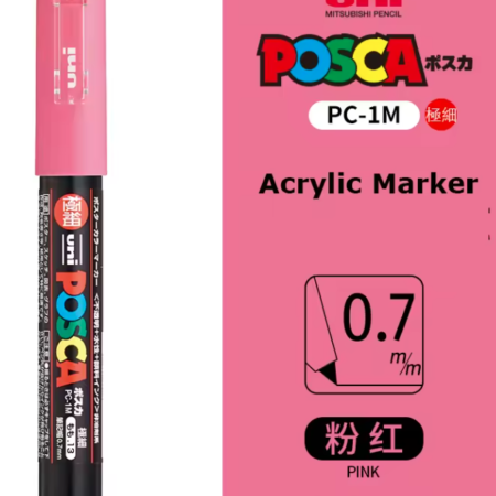 POSCA 1PC MARCADOR PEQ PINK